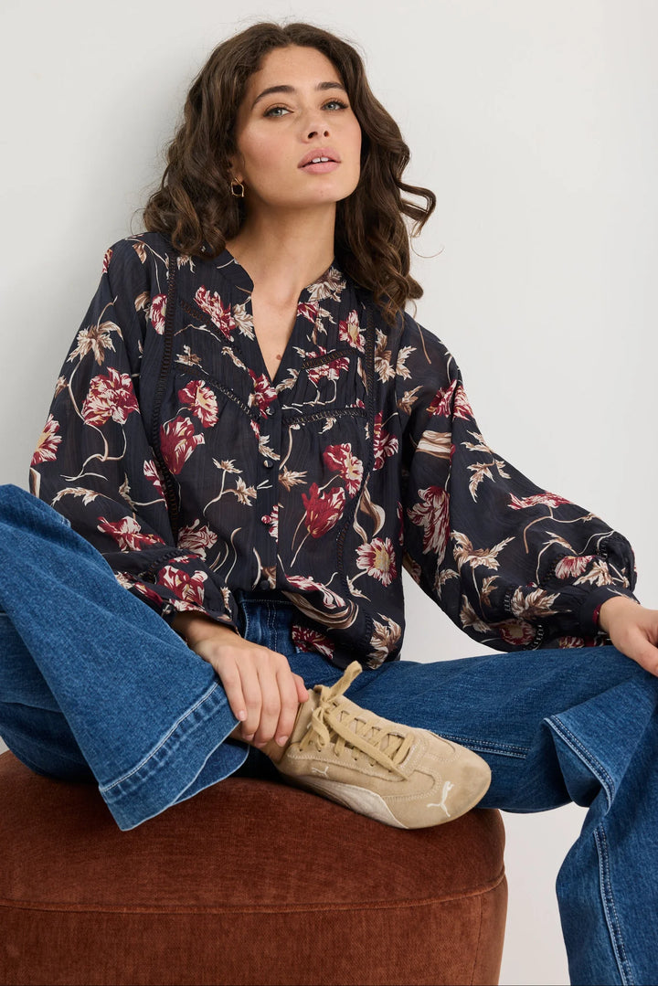 Wildflower Lace Detail Shirt