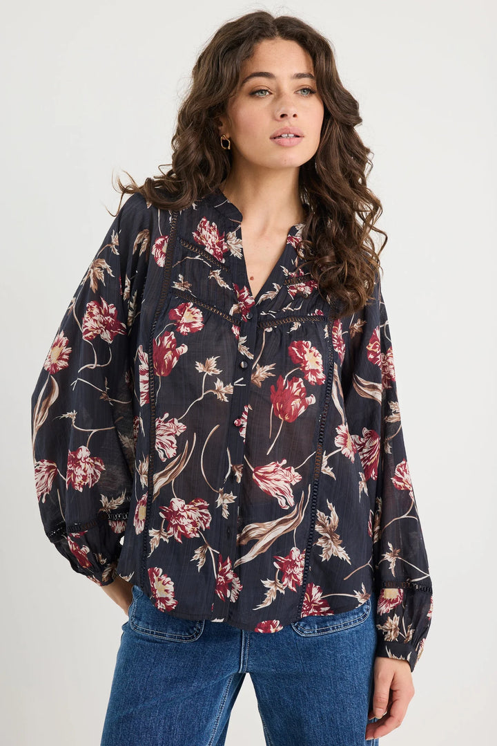 Wildflower Lace Detail Shirt