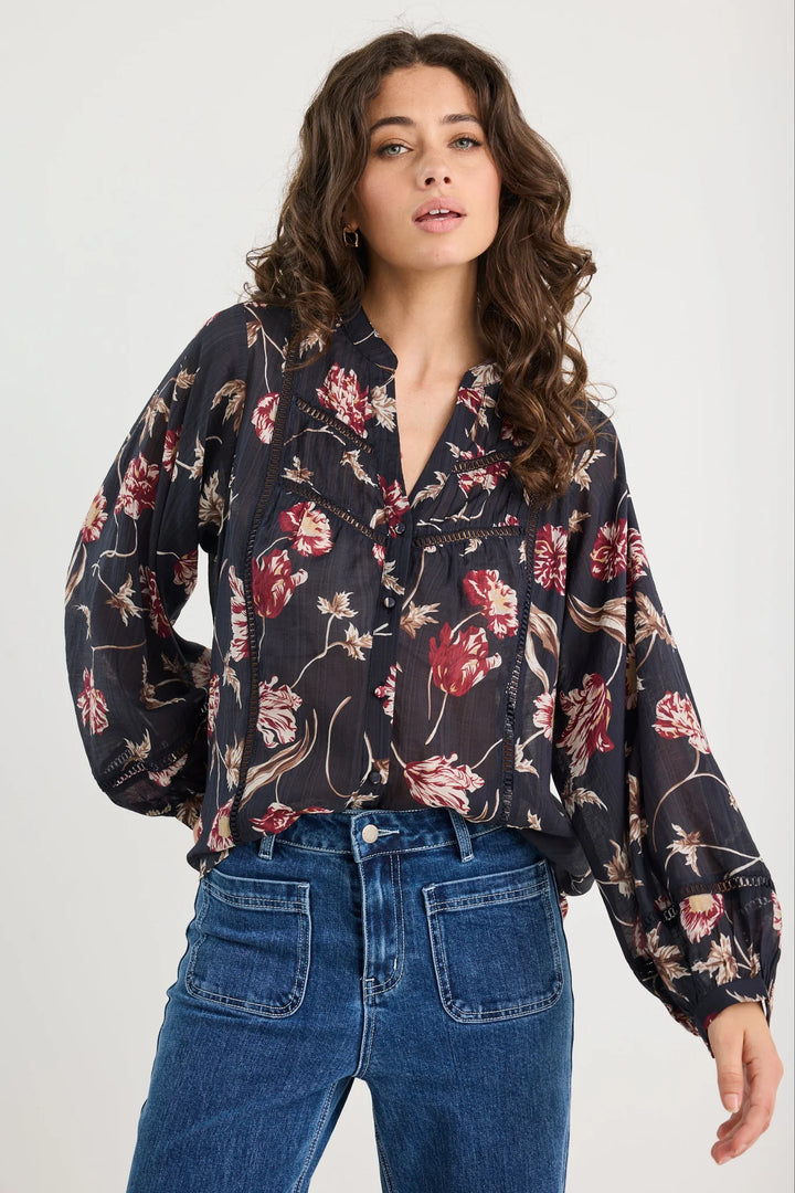 Wildflower Lace Detail Shirt