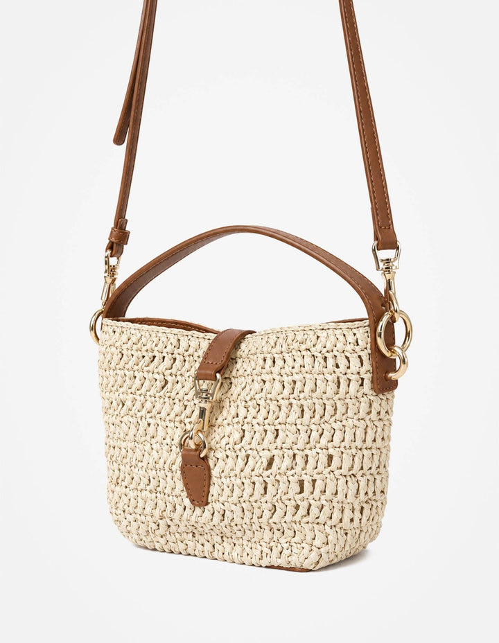 Jolie Mini Straw Bag
