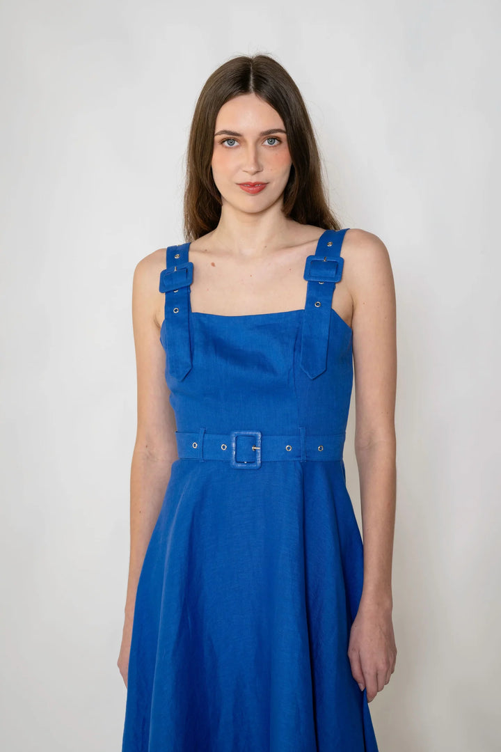 Joy Dress Cobalt Blue