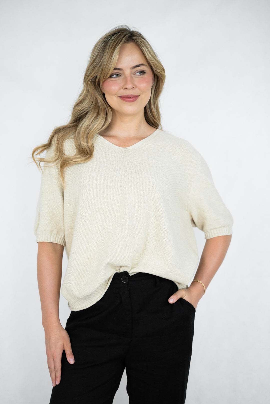 Relaxed Cotton Knit