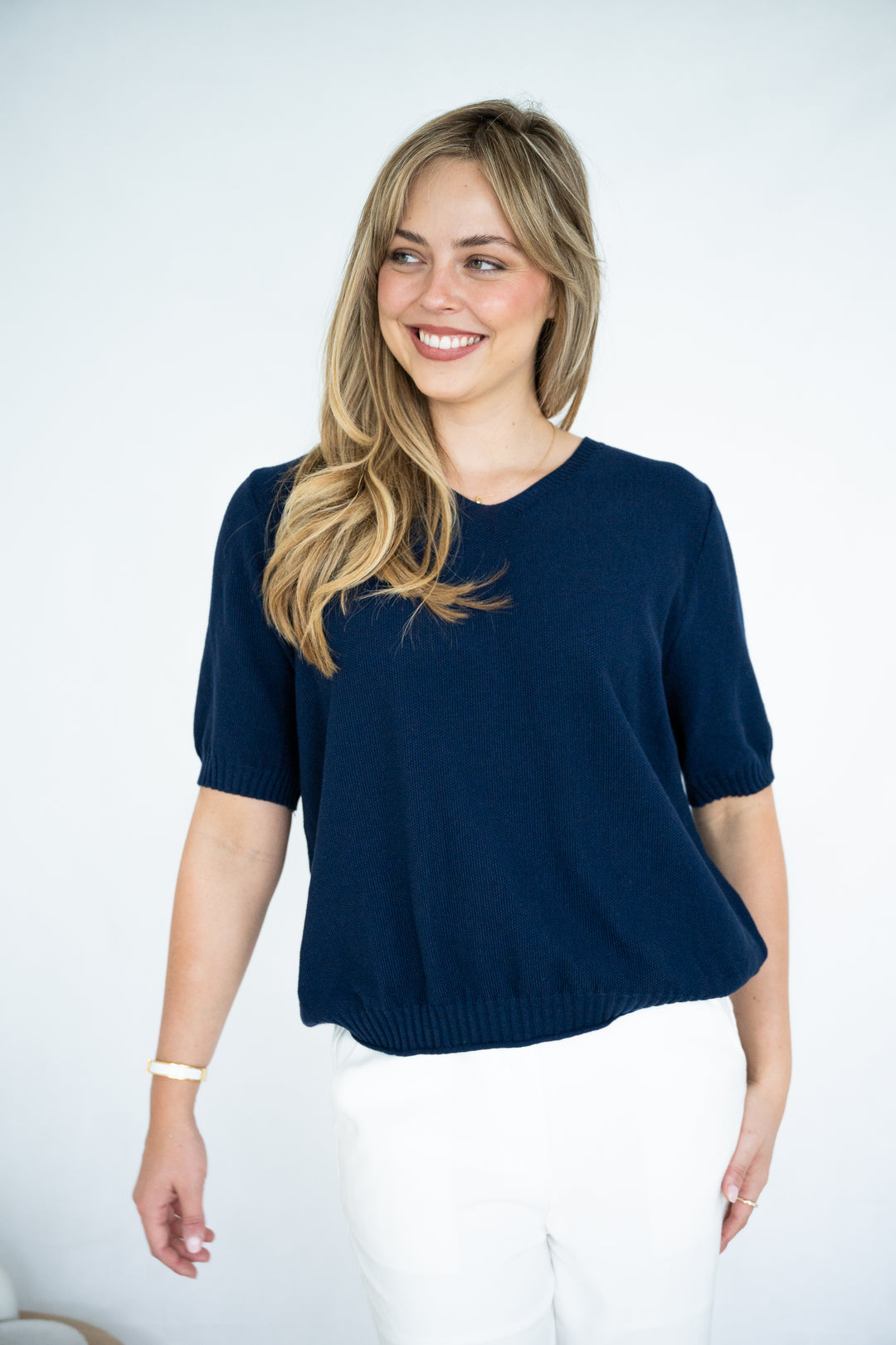 Relaxed Cotton Knit