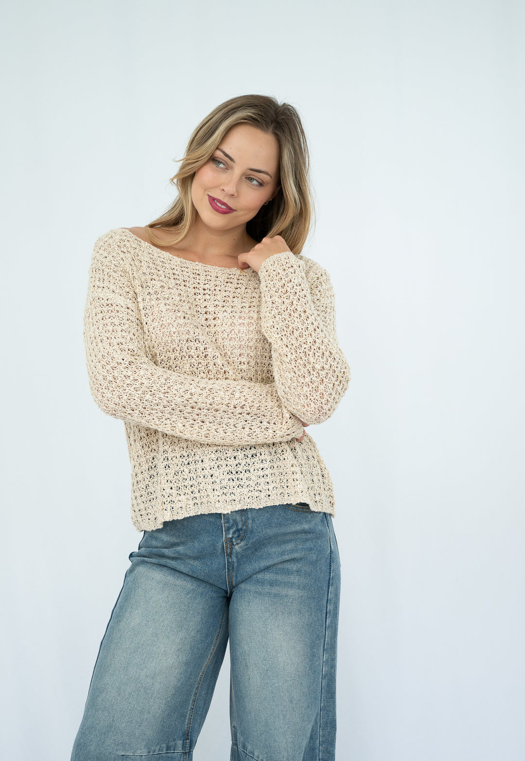 Pearl Basket Weave Knit