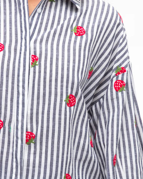 Berry On Your Sleeve Shirt