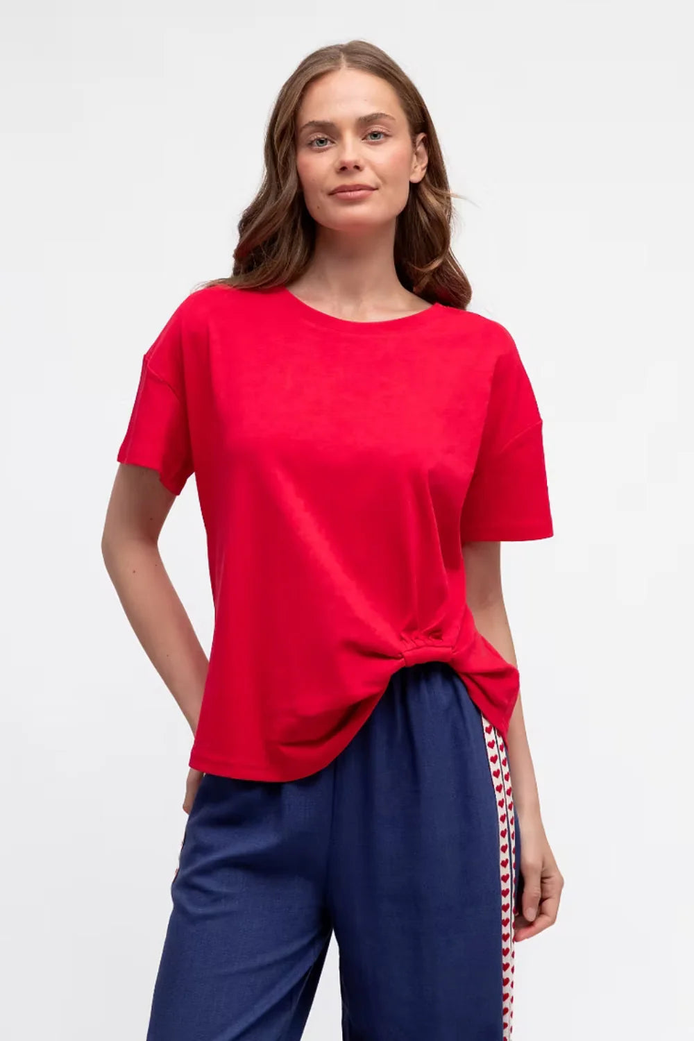 Easy Tuck Tee Red