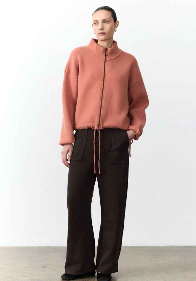 Jax Knitted  Zip Cardigan