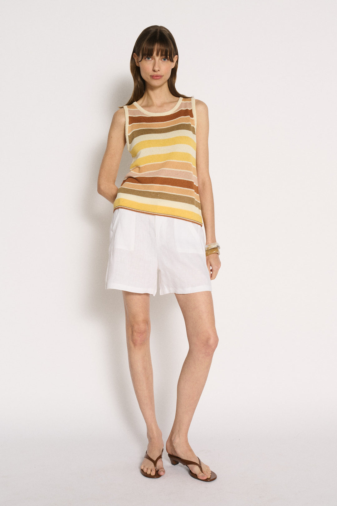 Jude Shorts White