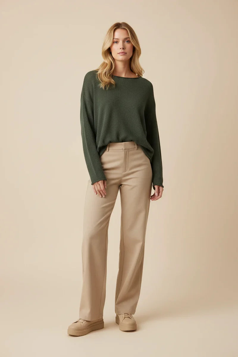 Spring Knit Forrest Green