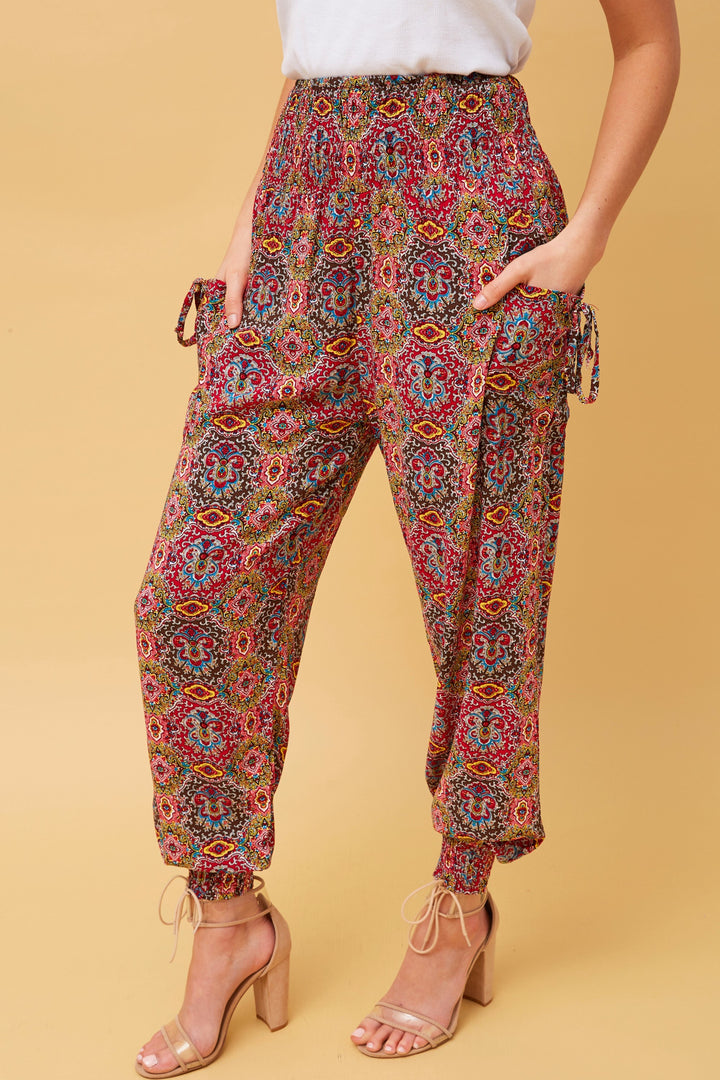 Yoga Pants Fiesta Pink