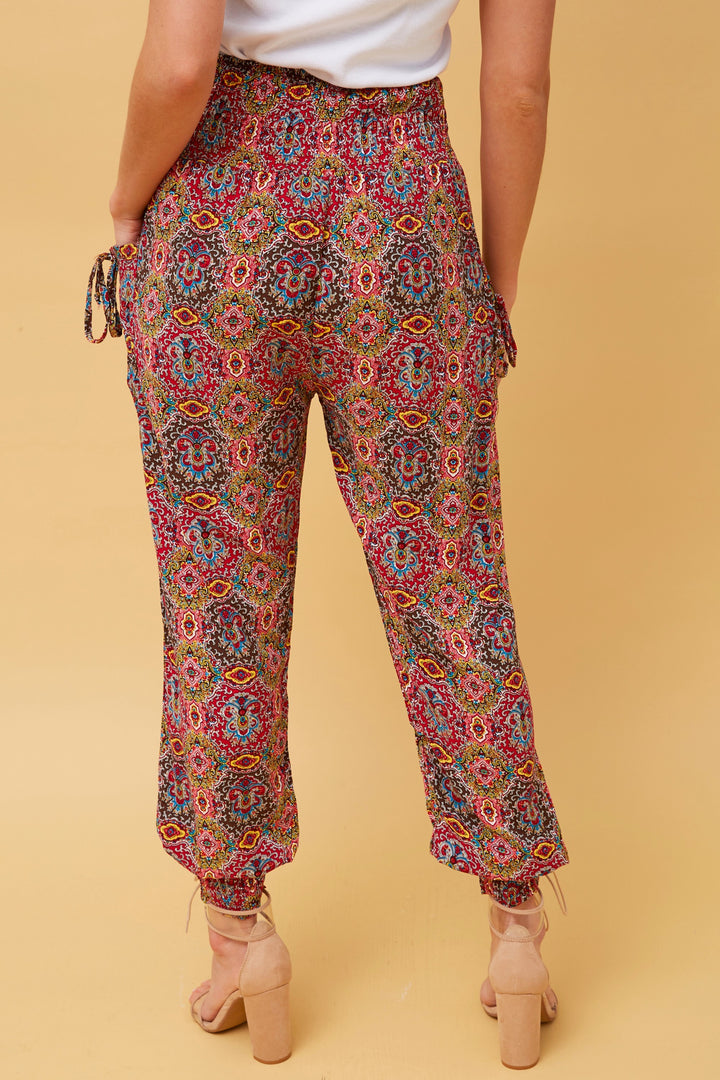 Yoga Pants Fiesta Pink