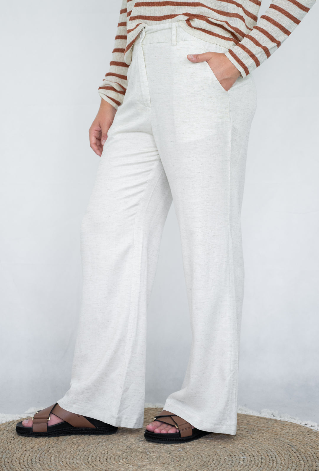 Fria Linen Pants Natural