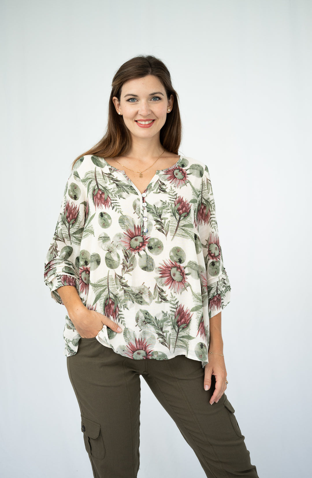 Protea Bloom Top
