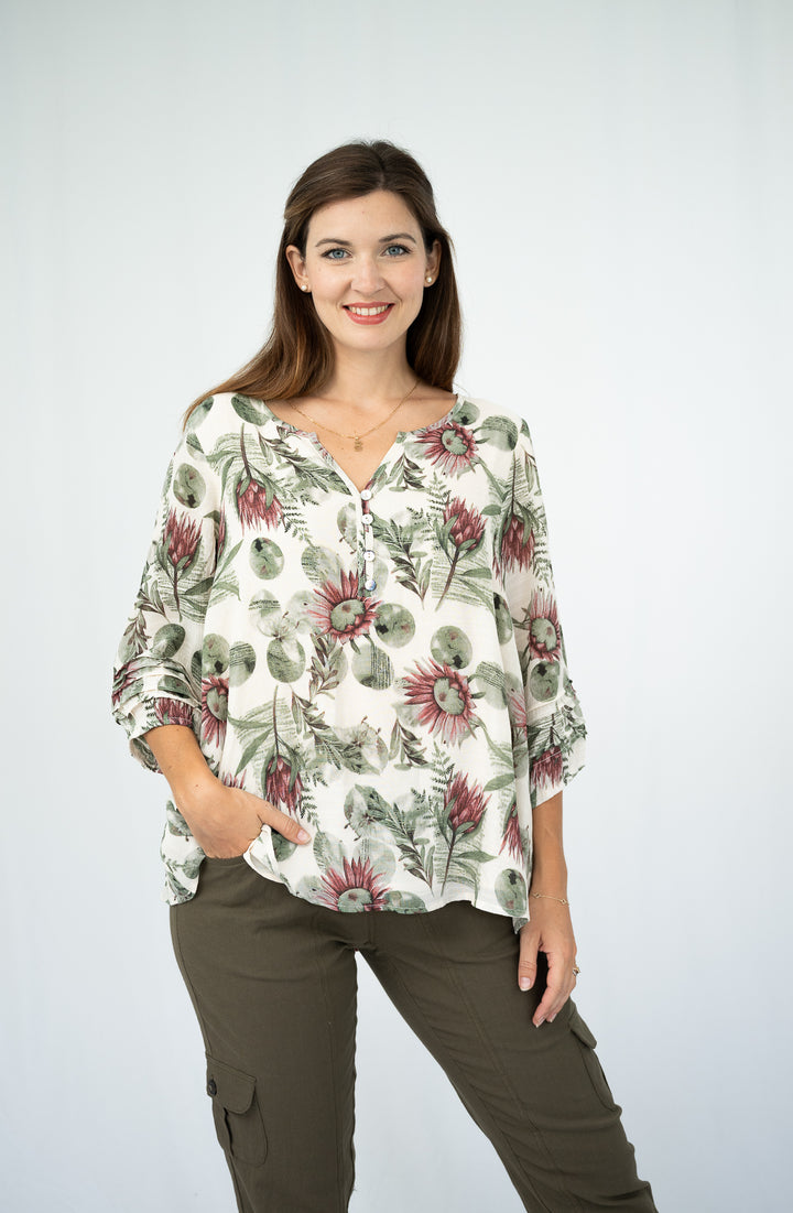 Protea Bloom Top