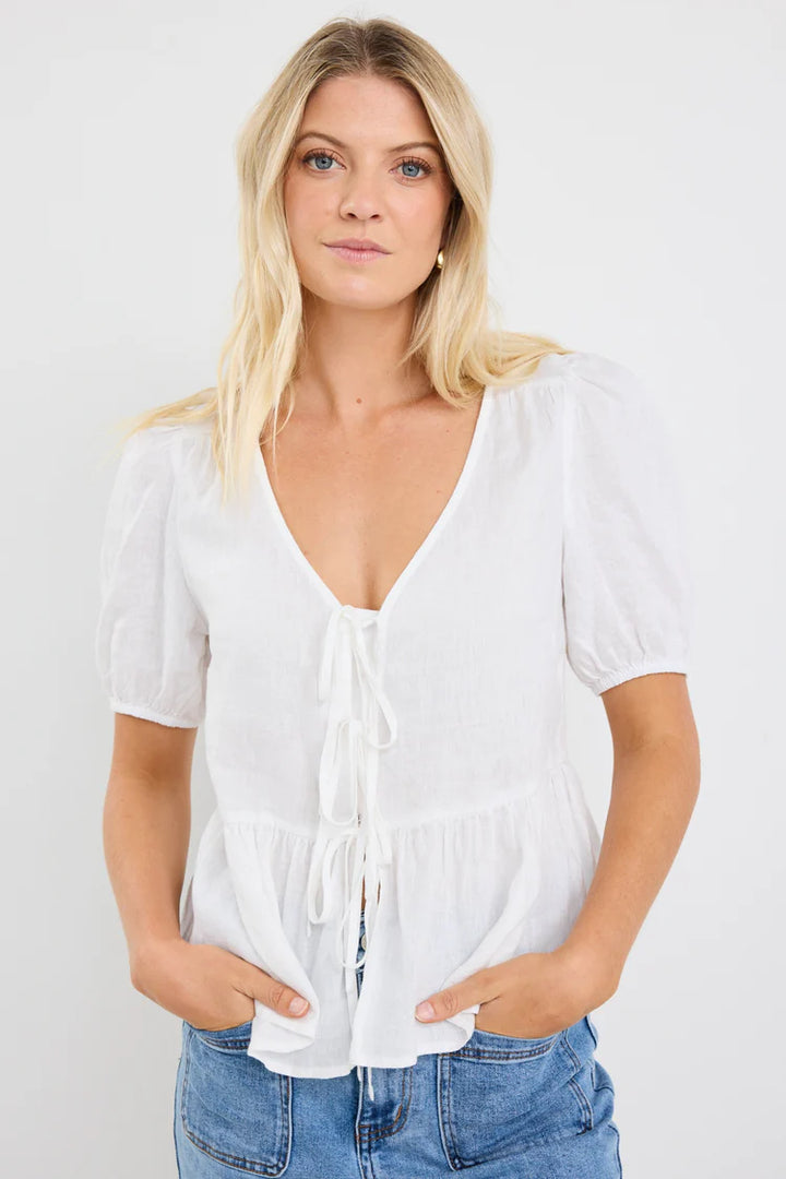 Restore Tie Front Top