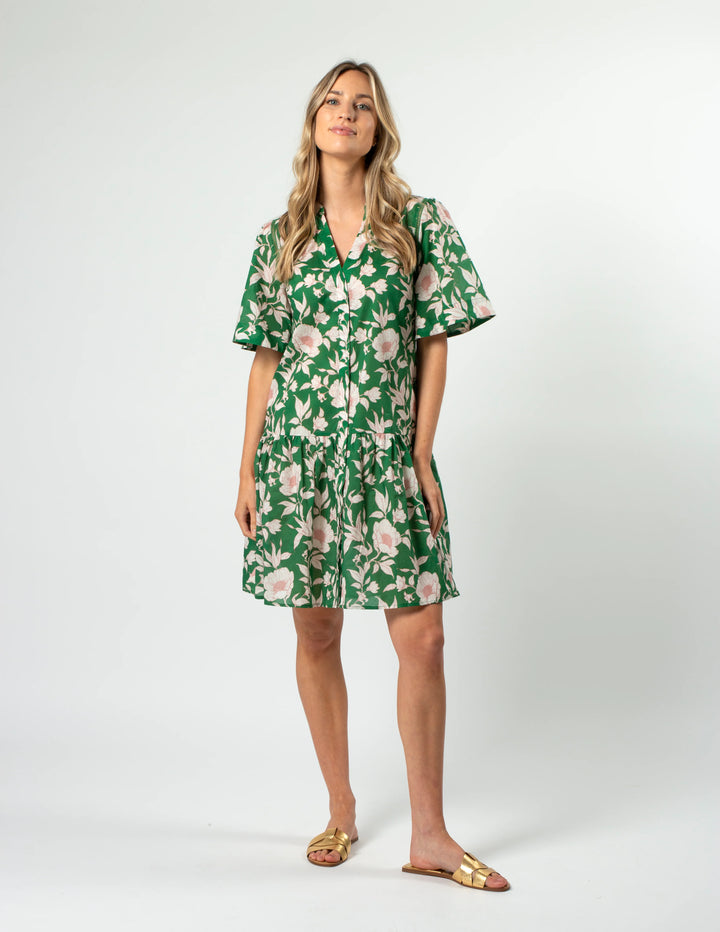 S+G Lenna Vintage Floral Dress