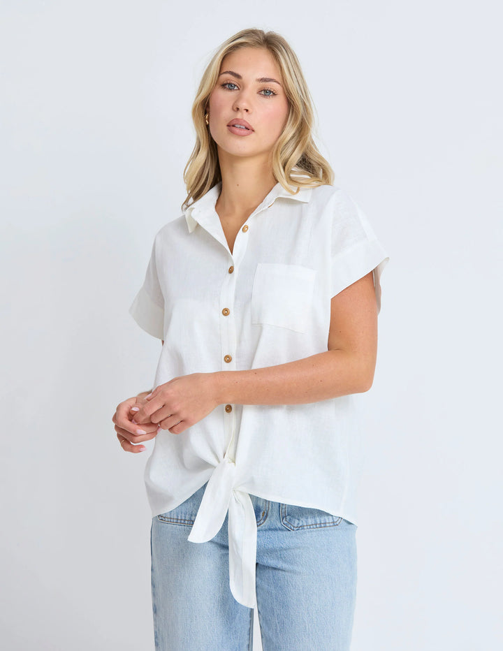 Tie The Knot Shirt White