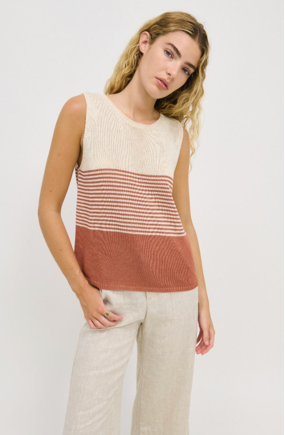 Emma Stripe Tank
