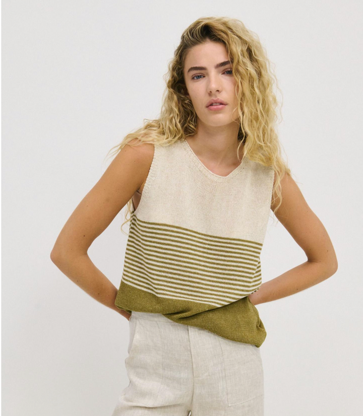 Emma Stripe Tank