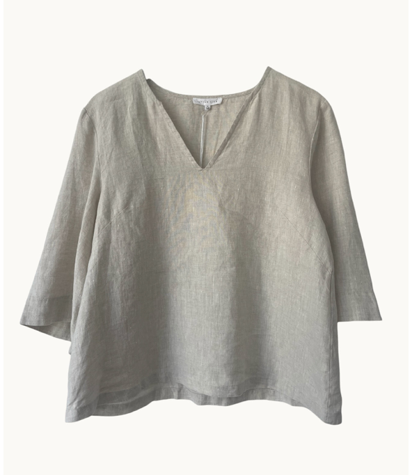 Andrea Linen Top