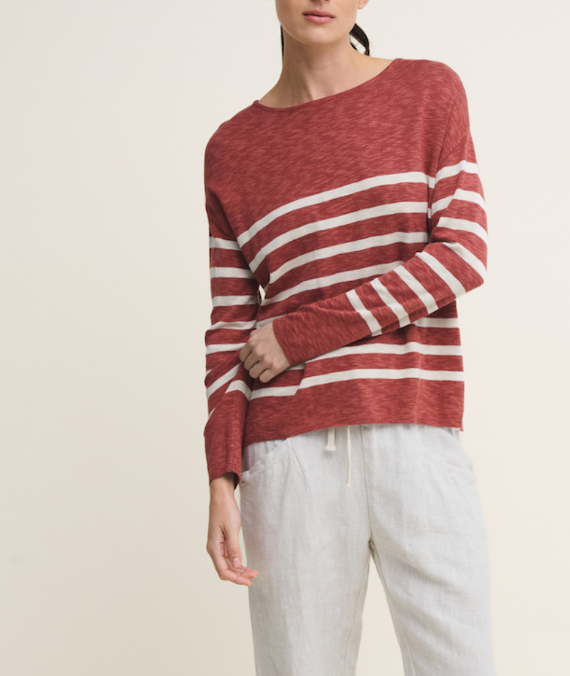 Bobbie Top Terracotta Natural