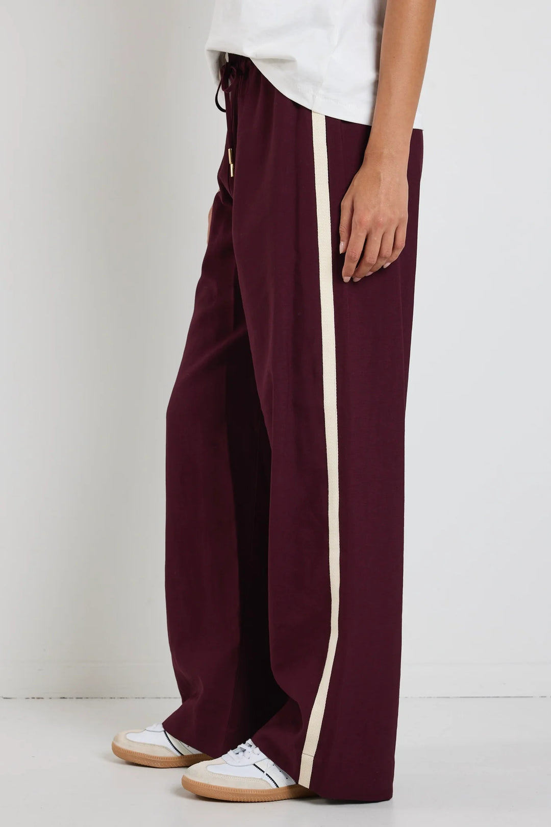 Townie Burgundy Stripe Pants