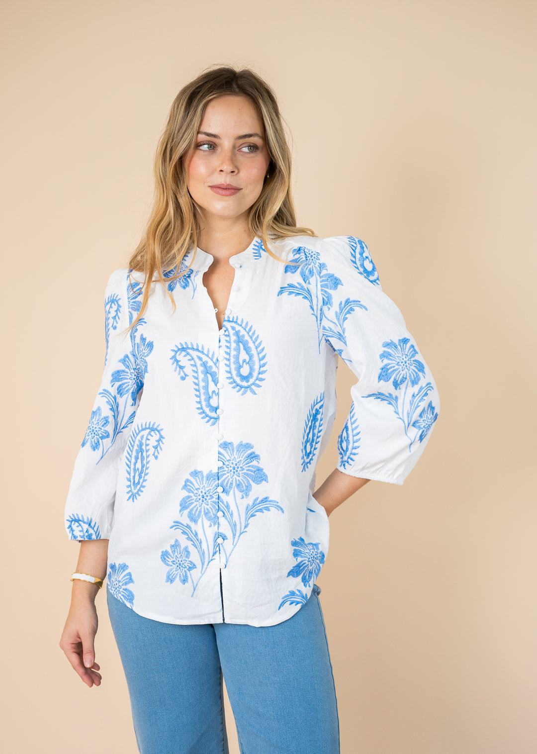 Estelle Embroidered Shirt