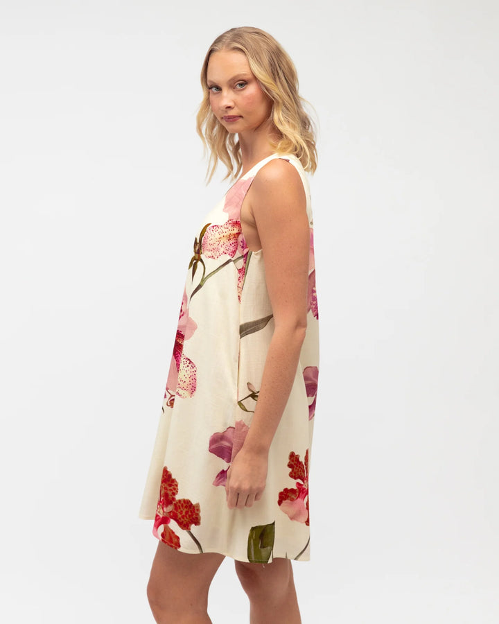 Pippa Orchid Shift Dress
