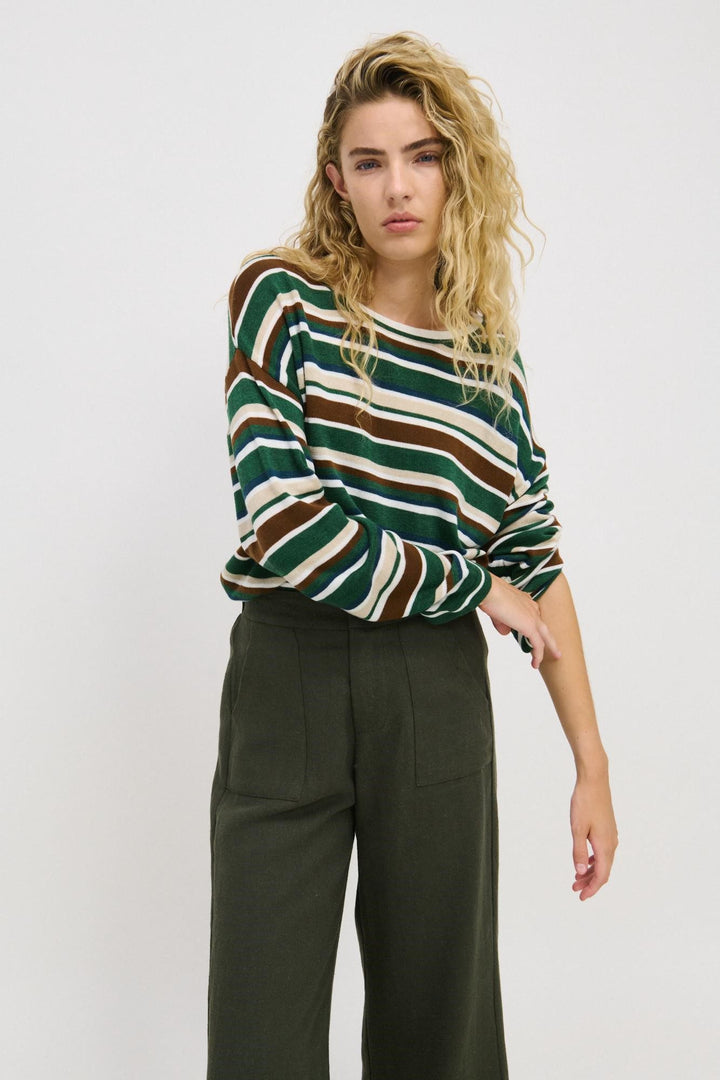 Verity Stripe Top