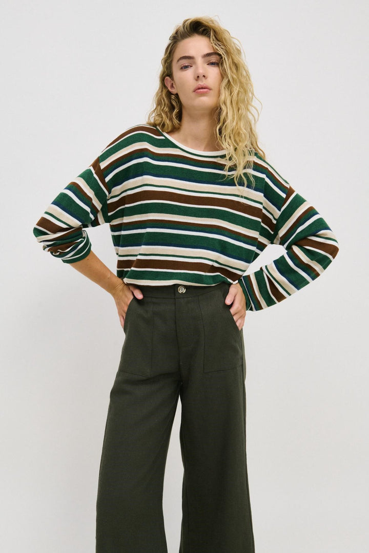 Verity Stripe Top