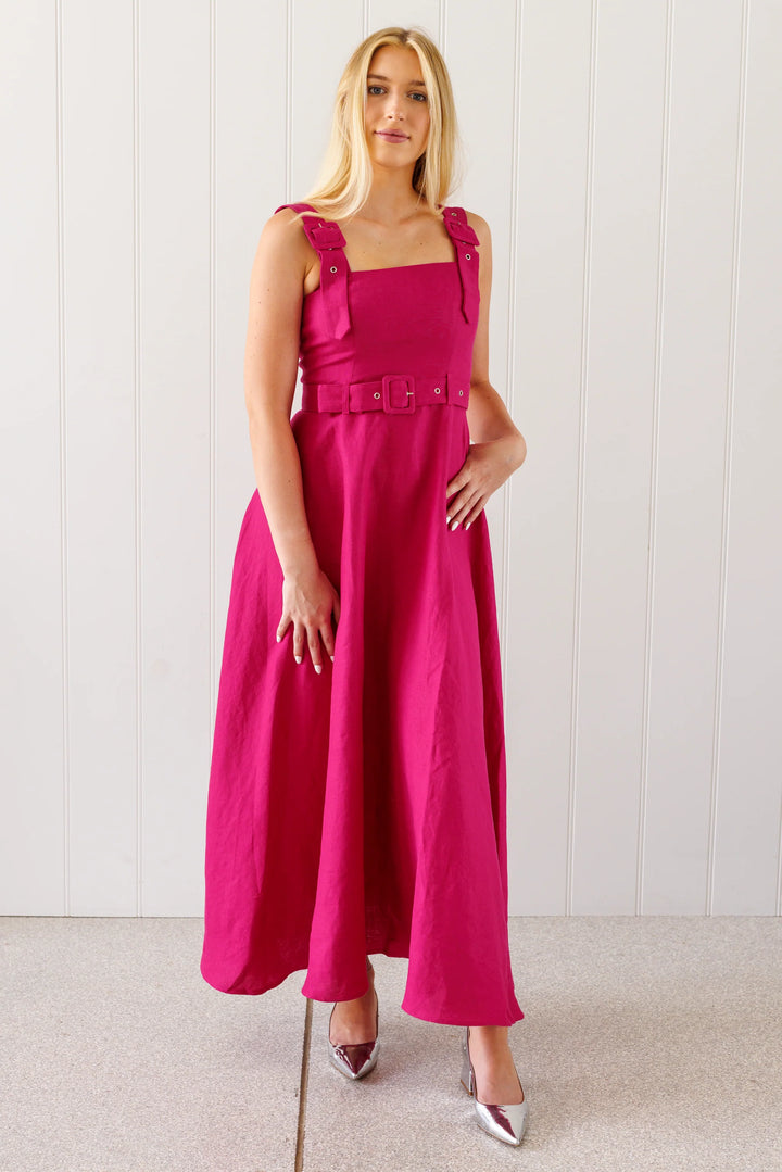 Joy Dress Liquid Pink