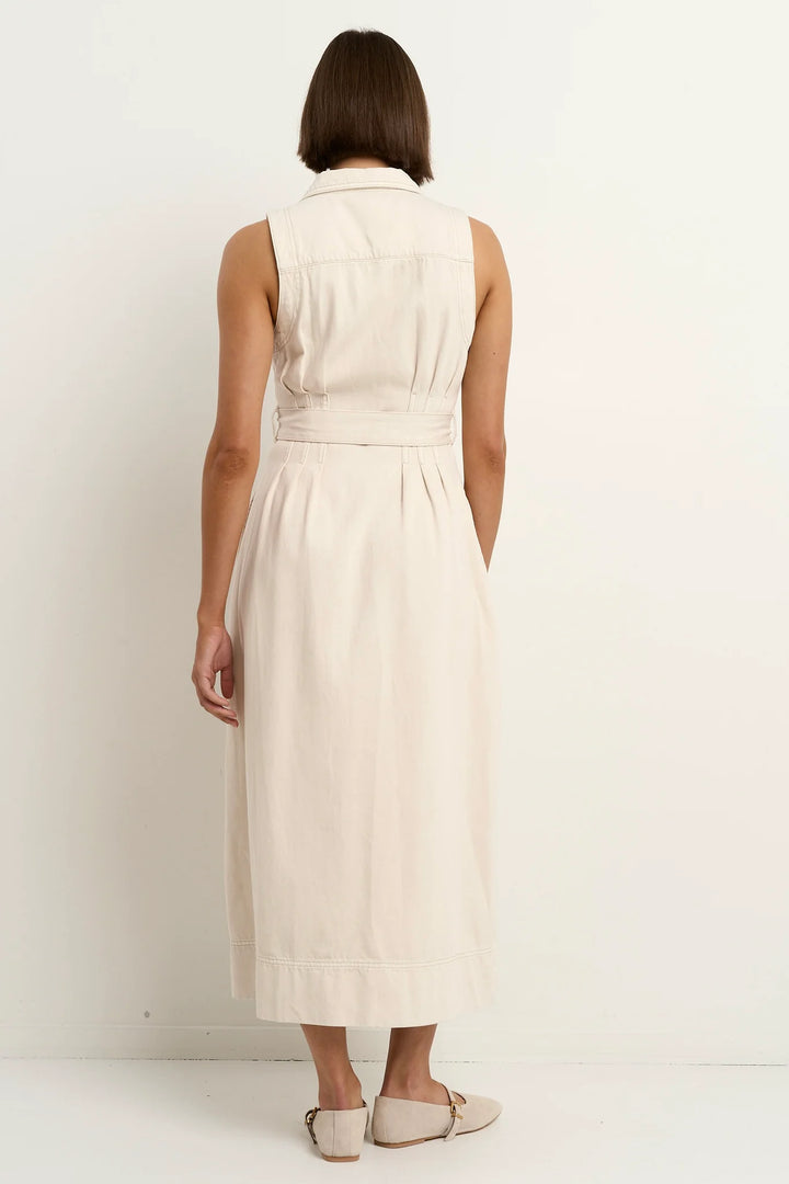Crescent Denim Dress