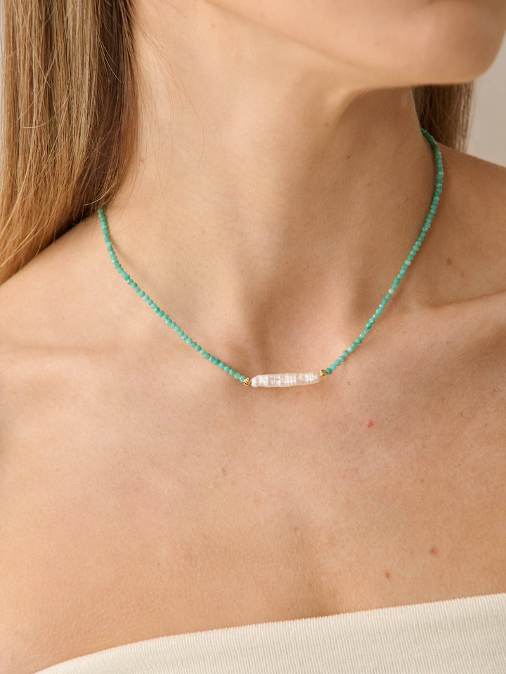 Pearl Beaded Necklace