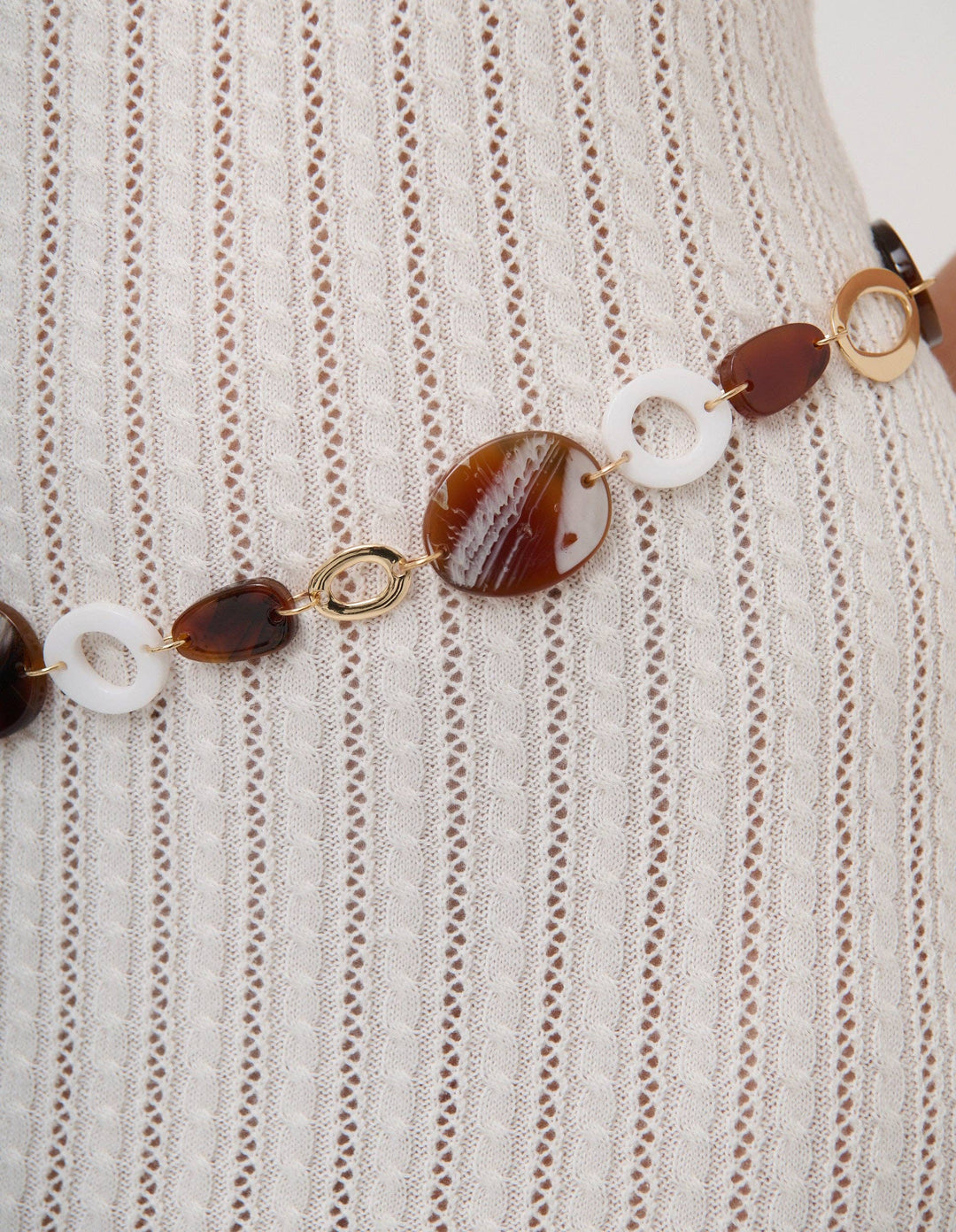 Petra Stone Chain Belt