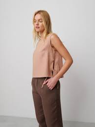 Billie Tank - Dusty Rose