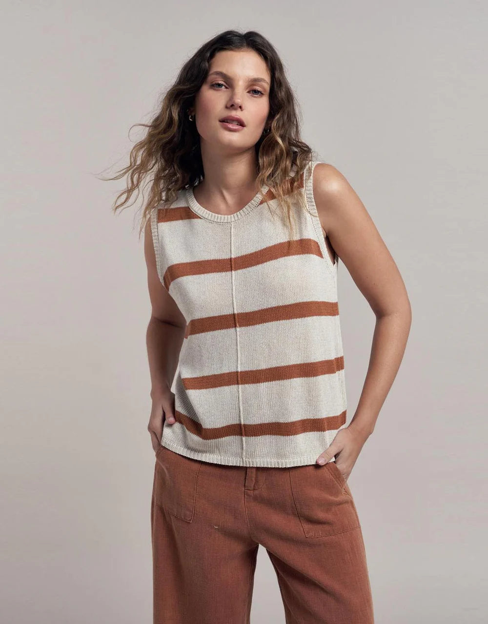 Ivy Spring Tank Terracotta