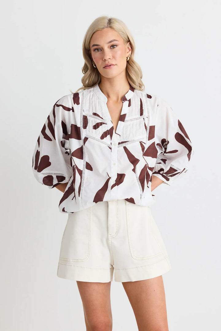 Chocolate Leaves Shirt