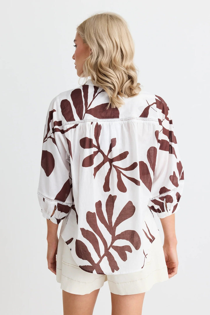 Chocolate Leaves Shirt
