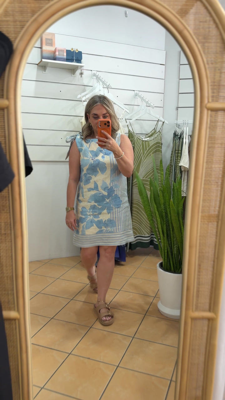 Delphine Linen Dress