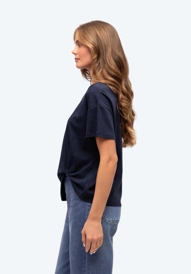 Easy Tuck Tee Navy