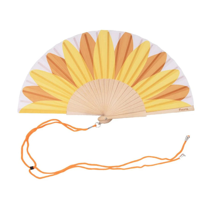 Sunflower Hand Fan